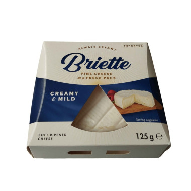 Мягкий сыр Briette 125г Мягкий сыр Briette 125г
