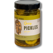 Огірки крафтові солодко-кисло-гіркі Peppery Things 200г