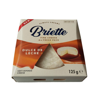 Мягкий сыр с карамельным соусом Briette 125г Мягкий сыр с карамельным соусом Briette 125г