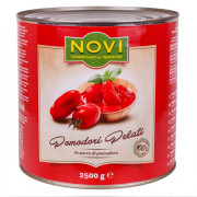 Томаты очищенные в томатном соку NOVI 2.5кг