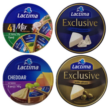 Плавлений сир Lactima 140 г Плавлений сир Lactima 140 г