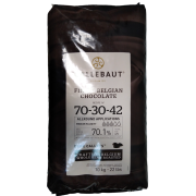 Темный шоколад кувертюр 70-30-42NV-01B «Callebaut»