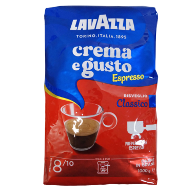 Кава Lavazza crema e gusto зерно 1кг Кава Lavazza crema e gusto зерно 1кг