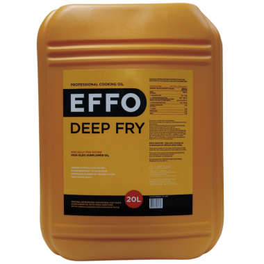 Масло подсолнечное ТМ EFFO Deep Fry высокоолеиновое 20л Масло подсолнечное ТМ EFFO Deep Fry высокоолеиновое 20л