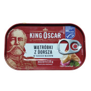 Печінка тріски King Oscar 115г