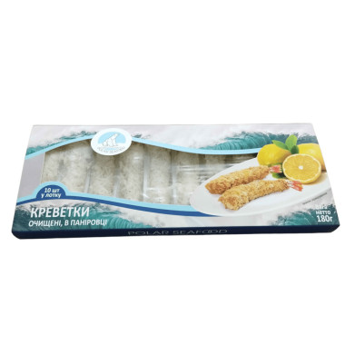 Креветки в паніровці Polar Seafood 21/25 Креветки в паніровці Polar Seafood 21/25