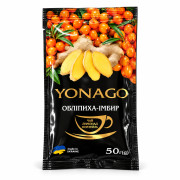 Концентрат напою фруктово-ягідний Обліпиха-імбир Yonago 50 г Концентрат напою фруктово-ягідний Обліпиха-імбир Yonago 50 г