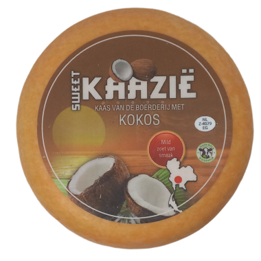 Сир Гауда з кокосом 1 кг Сир Гауда з кокосом 1 кг