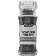 Перец черный Теличерри 70 г (Мельница) ТМ Santa Maria
